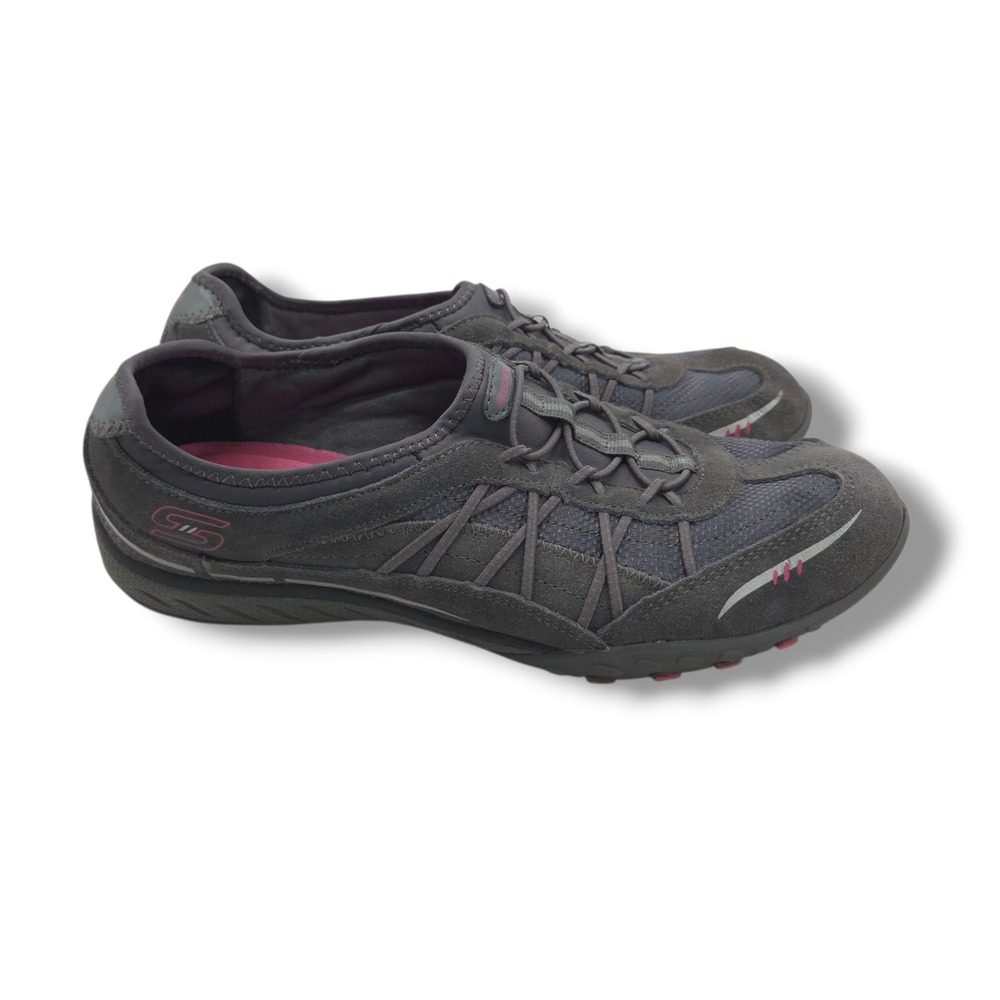 Skechers Breathe Easy Weekender Sneakers Womens 9 Gray‎ Slip On Shoes